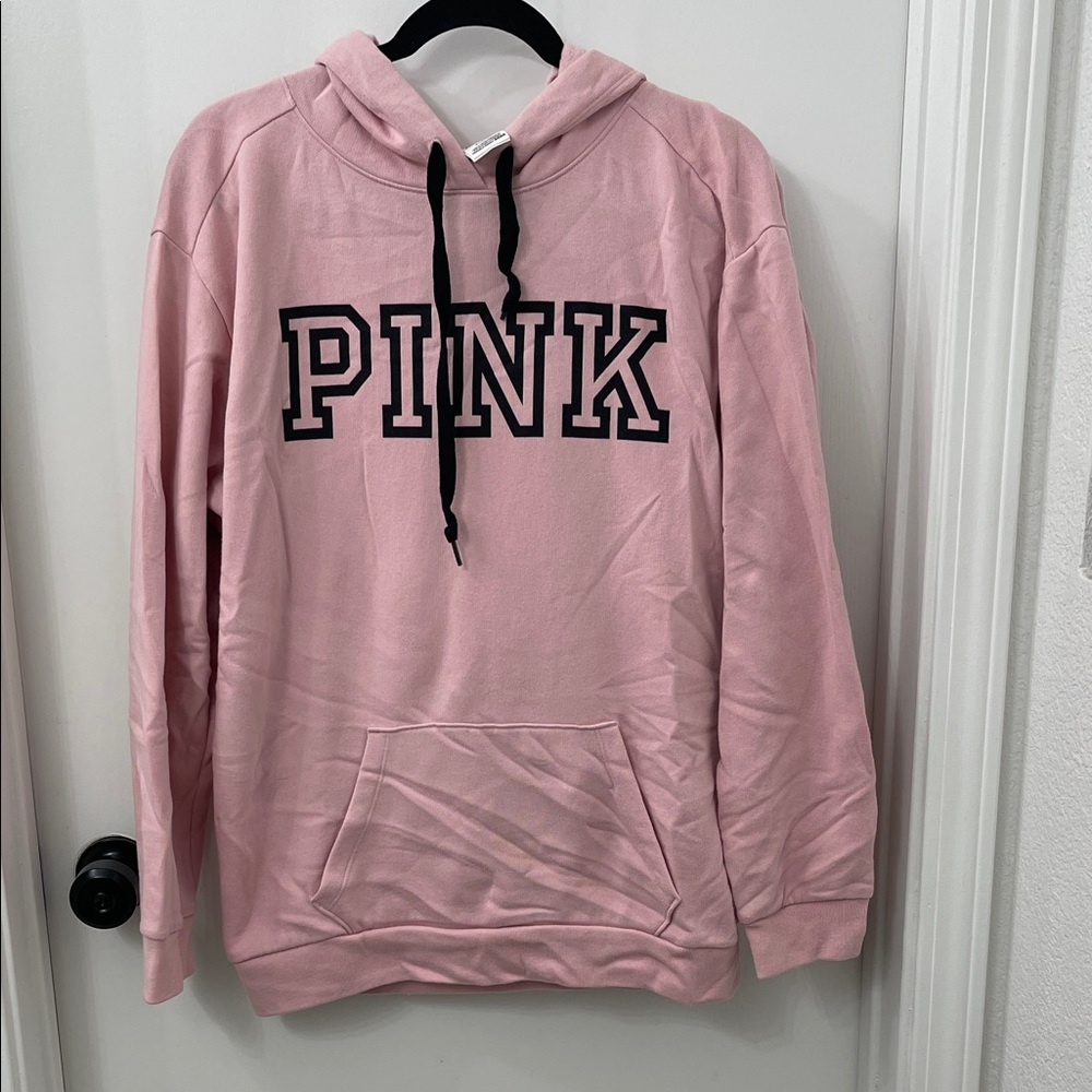PINK Victoria's Secret Light Pink Hoodie Sweater